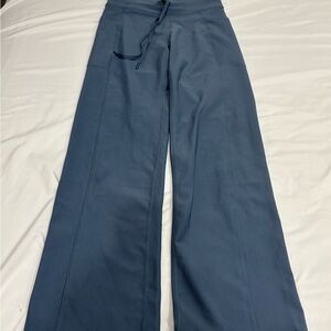 Elegant Slate Wide-Leg Trousers